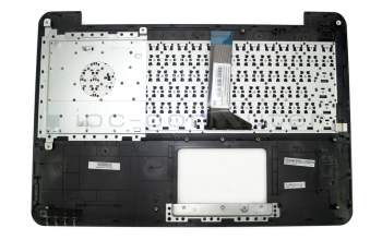 Keyboard incl. topcase DE (german) black/red original suitable for Asus F555LF