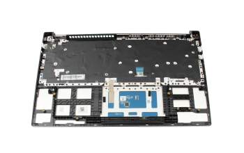 Keyboard incl. topcase DE (german) black/silver (Win11) original suitable for Toshiba Satellite S50W-C