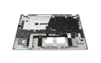 Keyboard incl. topcase DE (german) black/silver original suitable for Acer Aspire 3 (A315-24P)