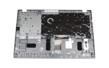 Keyboard incl. topcase DE (german) black/silver original suitable for Acer Aspire 5 (A515-56G)