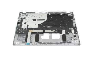 Keyboard incl. topcase DE (german) black/silver original suitable for Acer Extensa 15 (EX215-57)