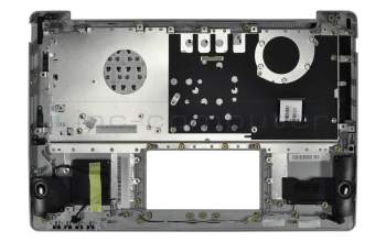 Keyboard incl. topcase DE (german) black/silver original suitable for Asus F201E