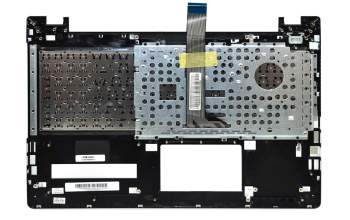 Keyboard incl. topcase DE (german) black/silver original suitable for Asus S56CA