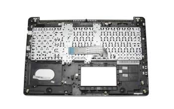 Keyboard incl. topcase DE (german) black/silver original suitable for Asus Transformer Book Flip TP500LA