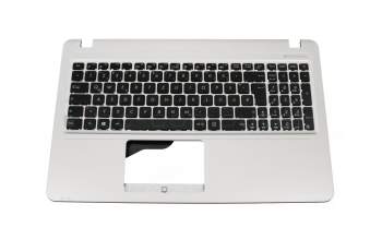 Keyboard incl. topcase DE (german) black/silver original suitable for Asus VivoBook A540LA