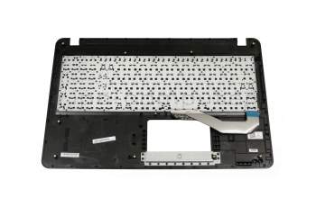 Keyboard incl. topcase DE (german) black/silver original suitable for Asus VivoBook A540LA