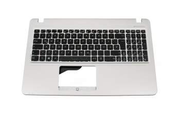 Keyboard incl. topcase DE (german) black/silver original suitable for Asus VivoBook D540SA