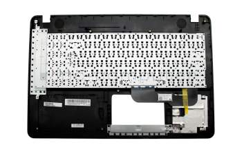 Keyboard incl. topcase DE (german) black/silver original suitable for Asus VivoBook Max X541SA