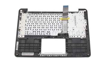 Keyboard incl. topcase DE (german) black/silver original suitable for Asus X302UV