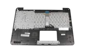 Keyboard incl. topcase DE (german) black/silver original suitable for Asus X555UB