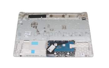 Keyboard incl. topcase DE (german) black/silver original suitable for HP 255 G9