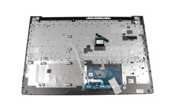 Keyboard incl. topcase DE (german) black/silver original suitable for Lenovo IdeaPad 310-15ABR (80ST)