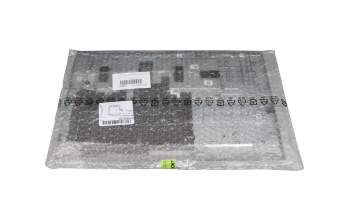 Keyboard incl. topcase DE (german) black/silver with backlight original suitable for Acer Aspire 5 (A517-52)