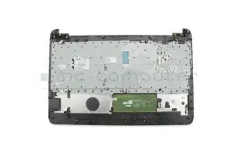 Keyboard incl. topcase DE (german) black/silver with gray keyboard lettering original suitable for HP EliteBook x360 1030 G2 (3ZF99EA)