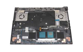 Keyboard incl. topcase DE (german) black/white/black with backlight (RGB 4-ZONE) original suitable for Asus G713QM