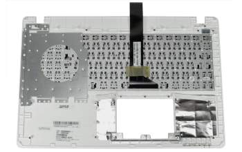 Keyboard incl. topcase DE (german) black/white original suitable for Asus A550VC