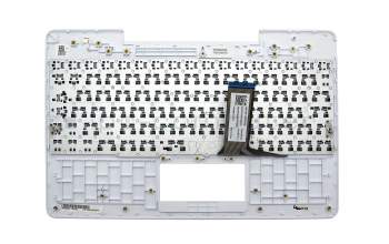 Keyboard incl. topcase DE (german) black/white original suitable for Asus Transformer Book T100TA