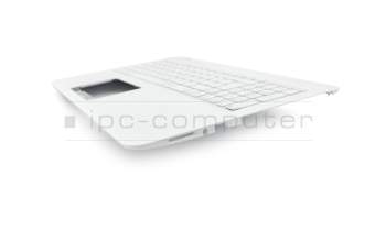 Keyboard incl. topcase DE (german) black/white original suitable for Asus VivoBook F556UQ