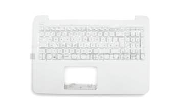 Keyboard incl. topcase DE (german) black/white original suitable for Asus VivoBook F556UR