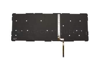 Keyboard incl. topcase DE (german) black with backlight original suitable for Acer TravelMate P6 (P645-M-54204G52tkk)