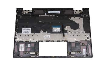 Keyboard incl. topcase DE (german) dark grey/grey with backlight original suitable for HP Envy x360 13-ag0500