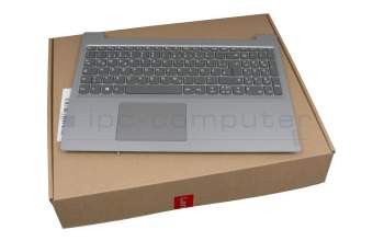 Keyboard incl. topcase DE (german) dark grey/silver original suitable for Lenovo IdeaPad L340-15IWL (81LG)