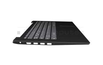 Keyboard incl. topcase DE (german) grey/anthracite original suitable for Lenovo V14-IIL (82C4)