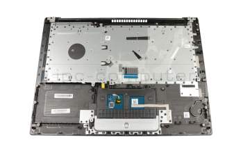 Keyboard incl. topcase DE (german) grey/black patterned original suitable for Lenovo IdeaPad 130-14IKB (81H6)