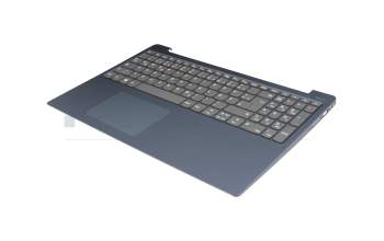Keyboard incl. topcase DE (german) grey/blue suitable for Lenovo IdeaPad 330S-15ARR (81FB/81JQ)
