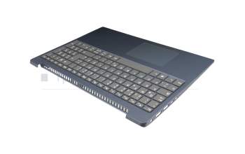 Keyboard incl. topcase DE (german) grey/blue suitable for Lenovo IdeaPad 330S-15AST (81F9)