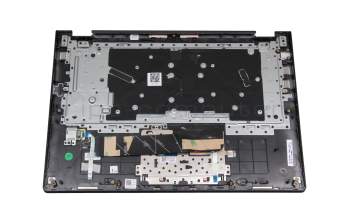 Keyboard incl. topcase DE (german) grey/grey original suitable for Lenovo Flex 6-14IKB (81EM)