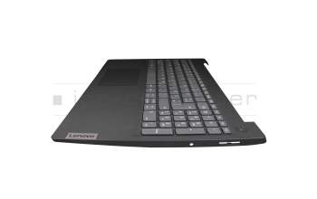 Keyboard incl. topcase DE (german) grey/grey original suitable for Lenovo IdeaPad 3-15ARE05 (81W4)