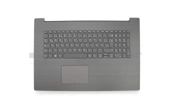 Keyboard incl. topcase DE (german) grey/grey original suitable for Lenovo IdeaPad 320-17IKB (80XM)