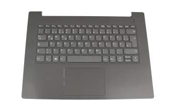 Keyboard incl. topcase DE (german) grey/grey original suitable for Lenovo V330-14IKB (81B0)