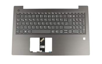Keyboard incl. topcase DE (german) grey/grey original suitable for Lenovo V330-15IKB (81AX)