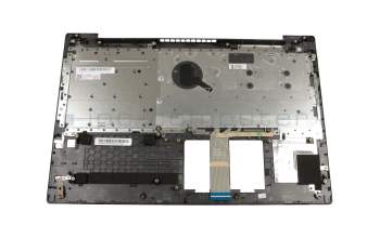 Keyboard incl. topcase DE (german) grey/grey original suitable for Lenovo V330-15IKB (81AX)