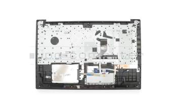 Keyboard incl. topcase DE (german) grey/grey suitable for Lenovo IdeaPad 320-17IKB (80XM)