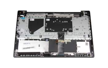 Keyboard incl. topcase DE (german) grey/grey with backlight (USB-C charging port) original suitable for Lenovo IdeaPad 5-15ARE05 (81YQ)