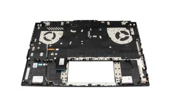 Keyboard incl. topcase DE (german) grey/grey with backlight original suitable for Asus TUF Gaming A15 FA507UI