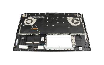Keyboard incl. topcase DE (german) grey/grey with backlight original suitable for Asus TUF Gaming A17 FA707XU
