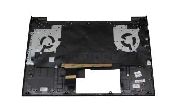 Keyboard incl. topcase DE (german) grey/grey with backlight original suitable for HP 15s-fq2000