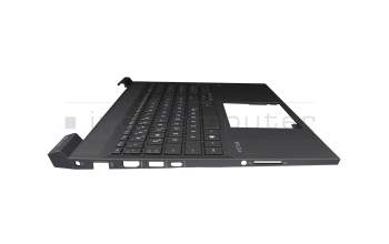 Keyboard incl. topcase DE (german) grey/grey with backlight original suitable for HP 15s-fq2000