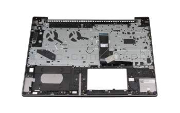 Keyboard incl. topcase DE (german) grey/grey with backlight original suitable for Lenovo IdeaPad S540-15IML (81NG)