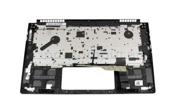 Keyboard incl. topcase DE (german) grey/grey with backlight original suitable for MSI Prestige 15 A10M/A10RC/A10SC (MS-16S3)