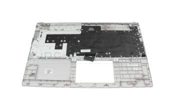 Keyboard incl. topcase DE (german) grey/silver original suitable for HP 17-cp2000