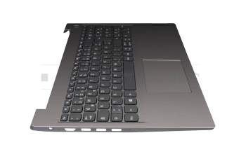 Keyboard incl. topcase DE (german) grey/silver original suitable for Lenovo IdeaPad 3-15ARE05 (81W4)