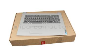 Keyboard incl. topcase DE (german) grey/silver original suitable for Lenovo IdeaPad 3-17IIL05 (81WF)