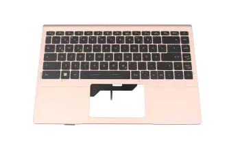 Keyboard incl. topcase DE (german) original suitable for MSI Modern 14 B11RBSW (MS-14D2)