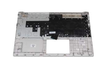Keyboard incl. topcase DE (german) silver/silver original suitable for HP Envy x360 15-es1000