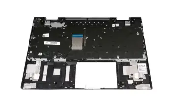 Keyboard incl. topcase DE (german) silver/silver with backlight (DSC Grafik) original suitable for HP Envy x360 15-ed0272ng